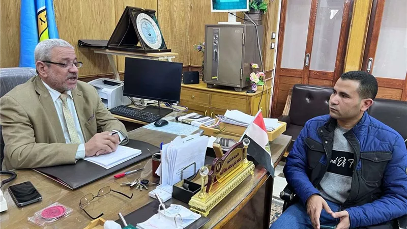 عميد كلية البنات بأسيوط خلال حواره لـ