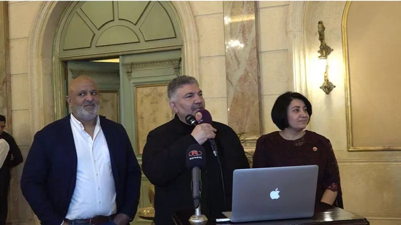 بالصور.. مأدبة إفطار رمضانية بالقاهرة تعكس عمق التلاحم بين المصريين والكرد والعرب