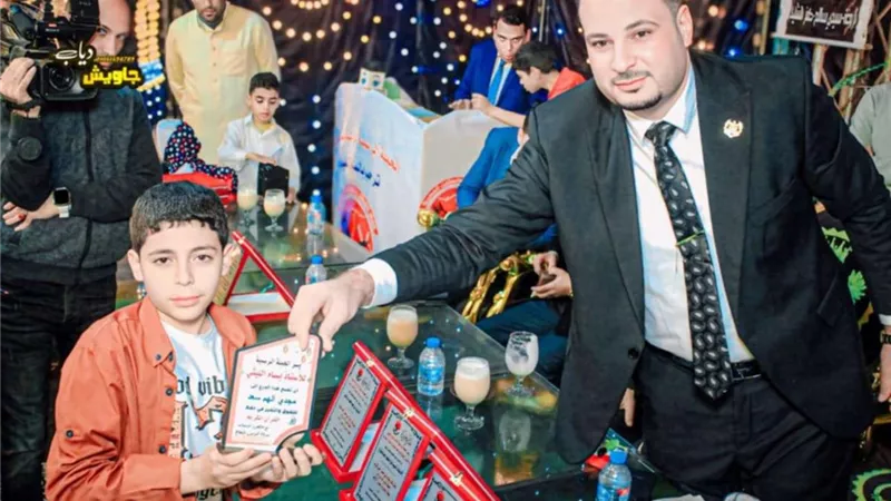 قرية عقلة البحرية بكفر الشيخ تنظم حفلًا كبيرًا لتكريم حفظة القرآن الكريم