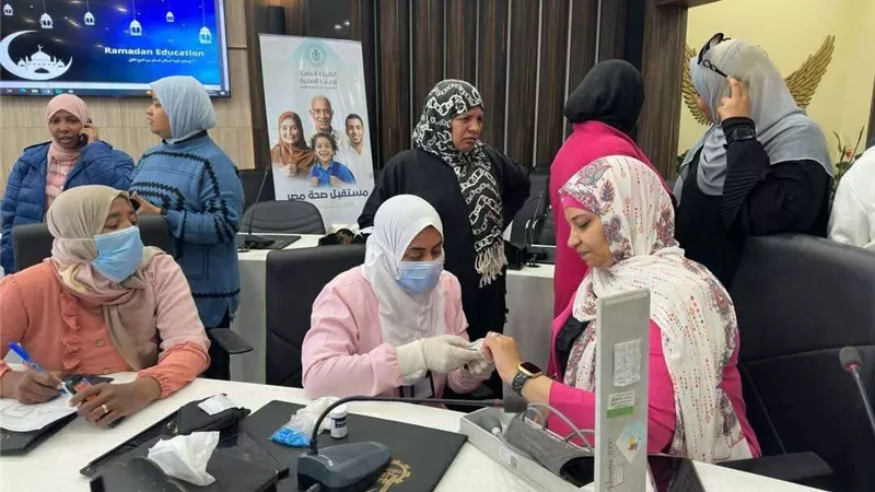فحص 477 ألف مواطن ضمن حملة 