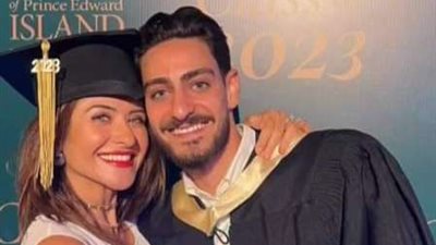 من هو نديم منصور ابن هيدي كرم؟.. ظهر مع نانسي عجرم وهذا ما قاله عن زواج والدته