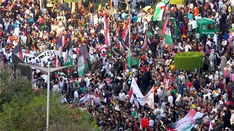 ‎مستقبل وطن: الشعب المصري وجه رسائل للعالم وأعلن موقفه الداعم للقضية الفلسطينية