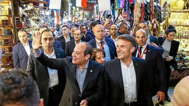 زيارة ماكرون لمصر