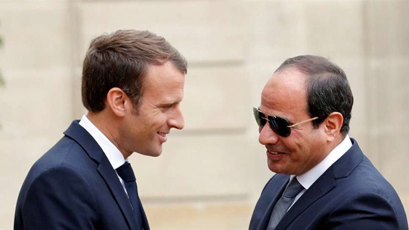 السيسي وماكرون 