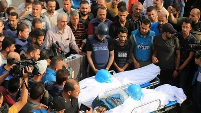 ارتفاع أعداد الشهداء الصحفيين إلى 211 شهيدًا في غزة منذ بداية الحرب.