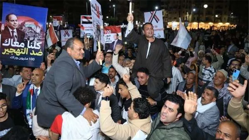 نواب وشيوخ وعواقل سيناء: الشعب المصري يدعم القيادة السياسية في مواقفها الداعمة للقضية الفلسطينية