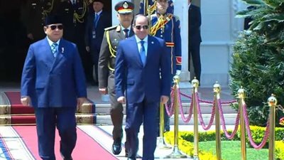 الرئيس السيسي ونظيره الإندونيسي يوقعان على إعلان ترفيع العلاقات بين البلدين