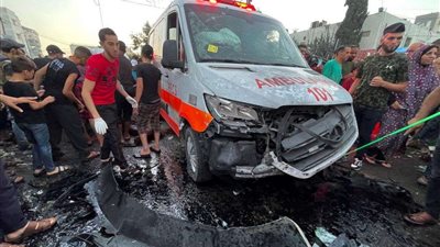 استكمالًا لحرب الإبادة في قطاع غزة.. الاحتلال الإسرائيلي يستهدف مستشفى المعمداني