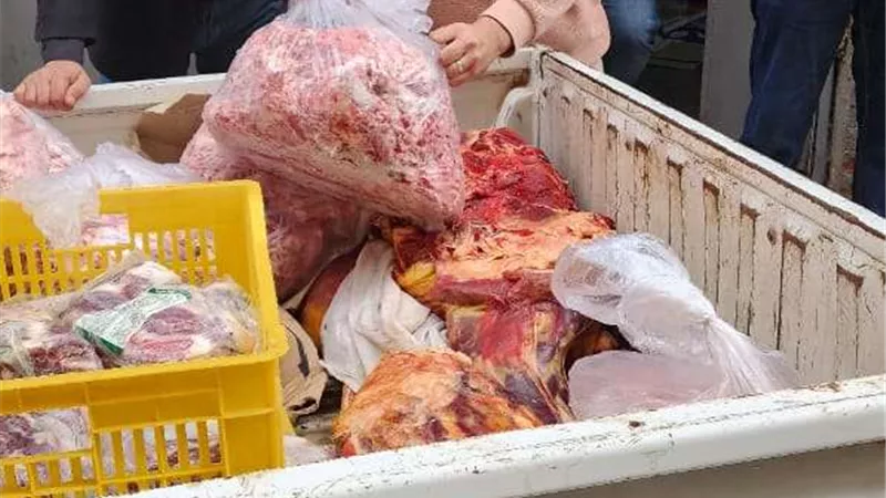 بالصور.. مخالفات بالجملة في حملة تموينية اليوم بمراكز كفر الشيخ