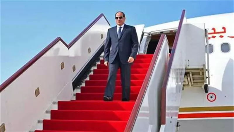 الرئيس السيسي يغادر الدوحة متوجها إلى الكويت في إطار جولته الخليجية الثانية