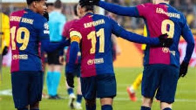 موعد مباراة بوروسيا دورتموند وبرشلونة في دوري أبطال أوروبا والقنوات الناقلة