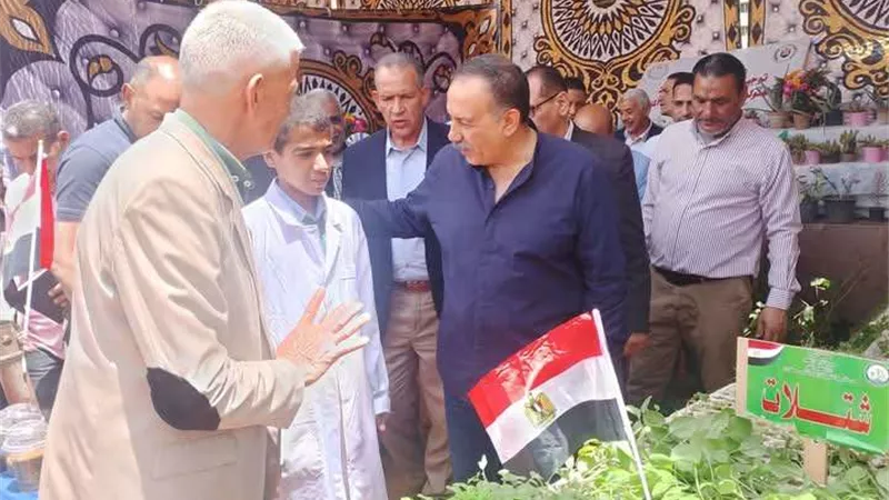 بالصور..افتتاح معرض منتجات تعليم أسيوط بمناسبة العيد القومي للمحافظة