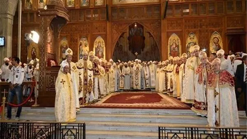 بمناسبة عيد القيامة المجيد..حزب أكتوبر يرسل التهاني للكاتدرائية المرقسية بالإسكندرية