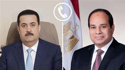 السيسي والسوداني يؤكدان خلال اتصال هاتفي أهمية إنجاح قمة بغداد وتعزيز العمل العربي المشترك