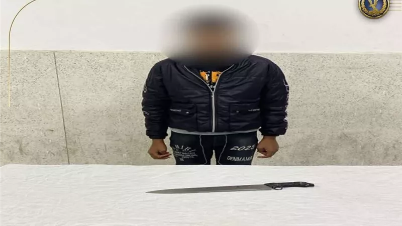 تفاصيل ضبط شخص هدد جاره بسلاح أبيض في دمياط إثر خلافات الجيرة