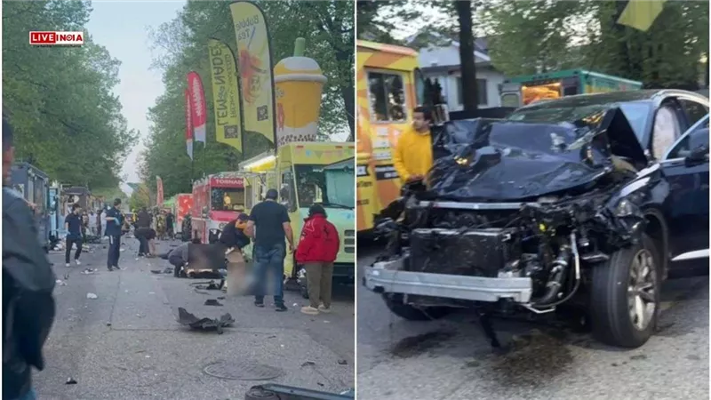 صيني يدهس حشدا في مهرجان بمدينة فانكوفر الكندية ويتسبب بوفاة وإصابة 14 شخصا