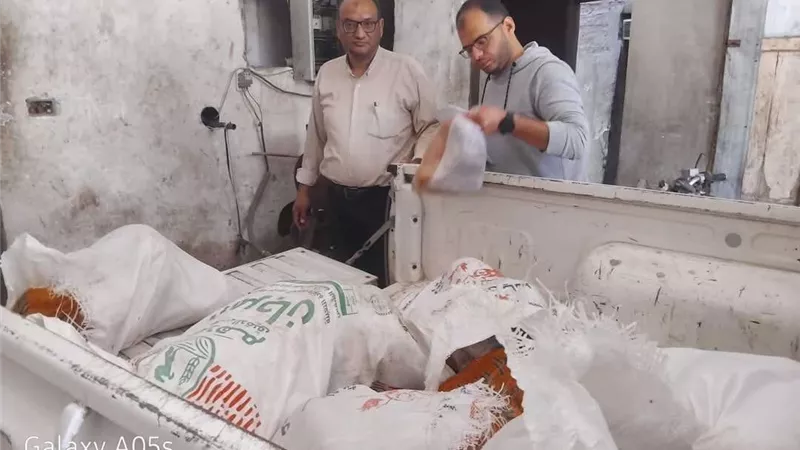 ضبط 300 كيلو لحوم غير صالحة للاستهلاك الآدمي في كفر الشيخ