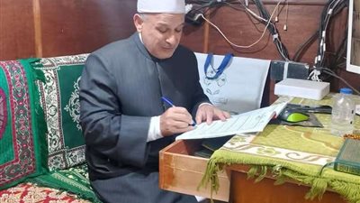 وكيل وزارة الاوقاف بكفرالشيخ يجرى جولة مفاجئة على المساجد  للاطمئنان على سير العمل
