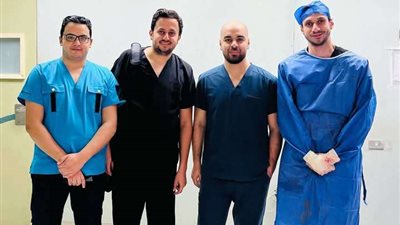 استئصال ورم ضخم وإنقاذ حياة طفل فى الخامسة من عمره بالمنوفية ( تفاصيل )