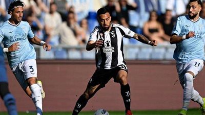تعادل بين يوفنتوس ولاتسيو في الدوري الإيطالي يشعل سباق التأهل الأوروبي