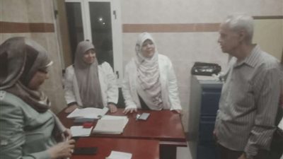 مدير التأمين الصحى بالفيوم يجرى عددا من الزيارات الميدانية للعيادات الخارجية