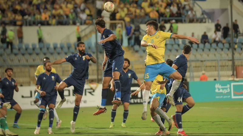من مباراة إنبي والإسماعيلي
