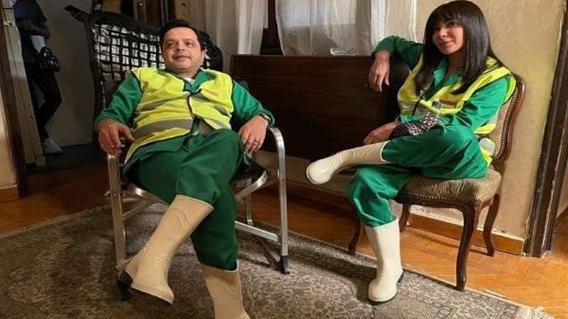 محمد هنيدي ومنى زكي