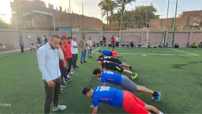 ختام الأدوار التمهيدية بدوري الأندية الصغيرة بأسيوط