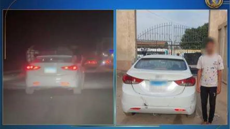 ضبط سائق استعرض بسيارته خلال موكب زفاف في الشرقية