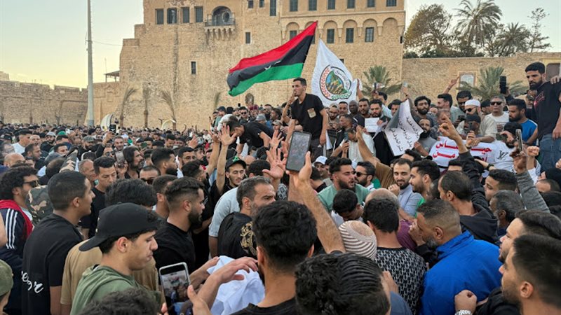 مظاهرات في ليبيا