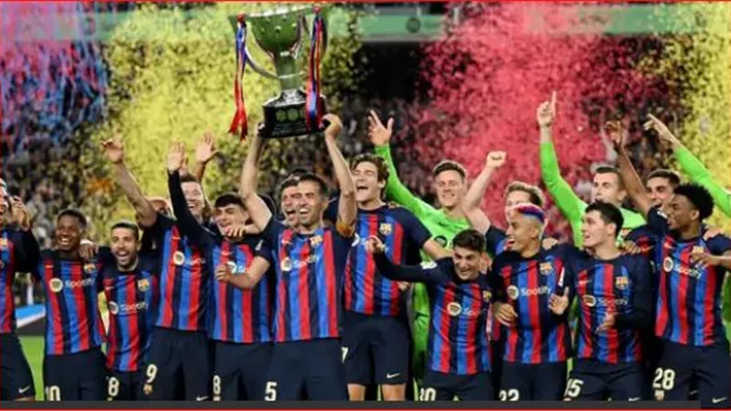 الدوري الإسباني.. برشلونة يتقدم بثنائية على أتليتك بلباو في الشوط الأول