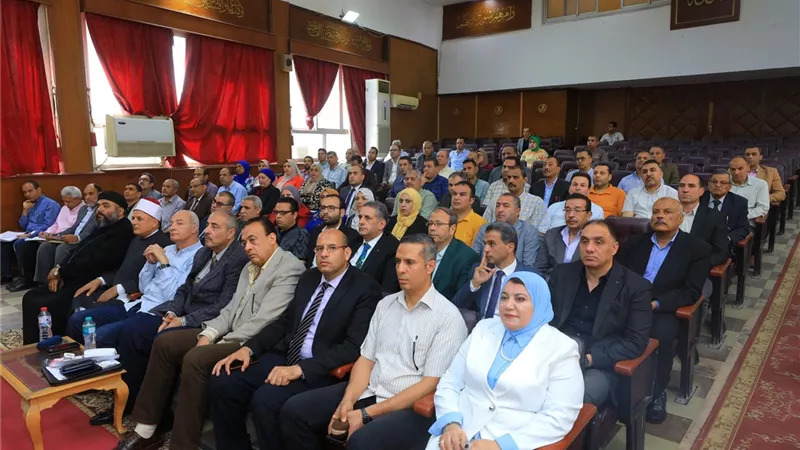 محافظ كفر الشيخ يترأس المجلس التنفيذي: «هدفنا تحقيق جودة الحياة لأهالينا»