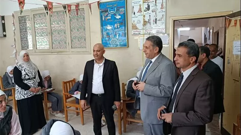 صحة كفر الشيخ والتعليم يتفقدان لجان امتحانات التمريض: تأكيد على الانضباط والتعاون المشترك