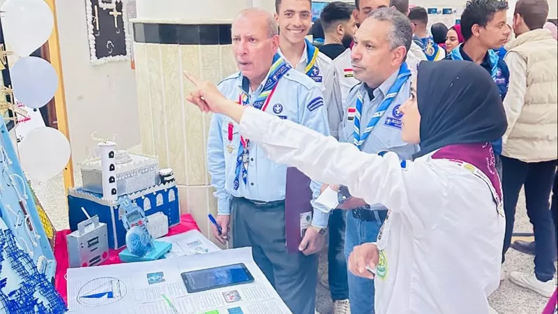 جامعة كفر الشيخ تنظم المسابقة الكشفية الفنية لجوالي الجامعة في 2024/2025