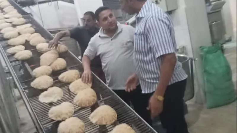 تحرير 3 محاضر لمخالفات تموينية بالرياض في كفر الشيخ