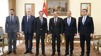 الرئيس السيسي يستقبل مدير عام الوكالة الدولية للطاقة الذرية