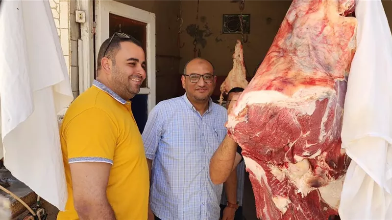 حملات تموينية بمركز دسوق في كفر الشيخ: لحوم مذبوحة خارج المجازر