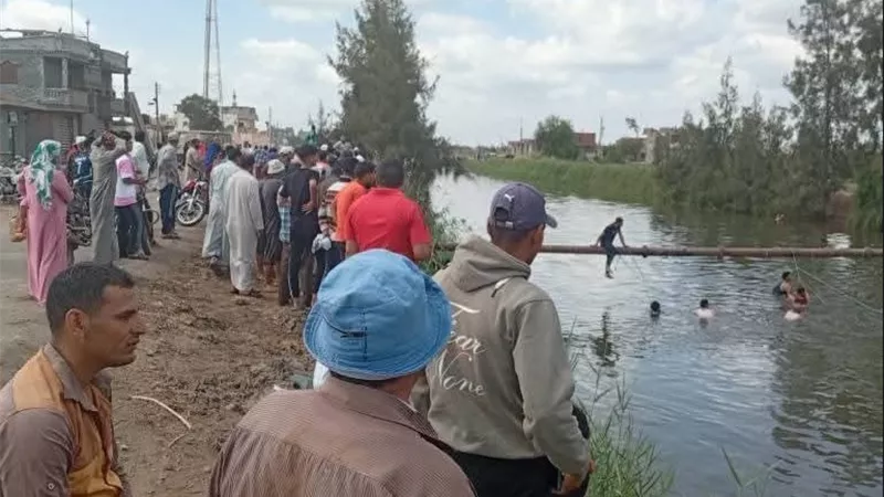 غرق طفل في بحر 17 بالحامول بكفر الشيخ.. تفاصيل