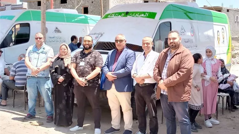  لـ796 مواطنًا بكفر الشيخ.. بلطيم تستضيف قافلة طبية مجانية 