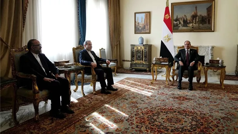 الرئيس السيسي يستقبل وزير الخارجية الإيراني لإجراء مباحثات ثنائية ومناقشة القضايا الإقليمية والدولية