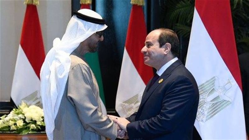 السيسي ومحمد بن زايد