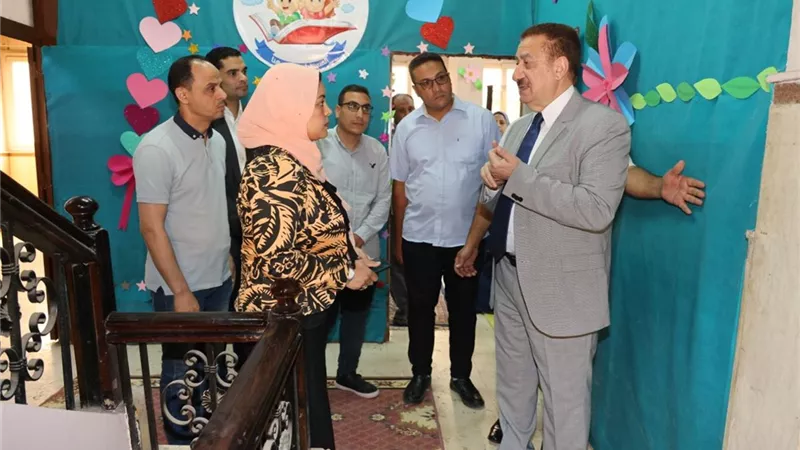 محافظ المنوفية يتفقد منظومة العمل بمركز الدراسات الوطني