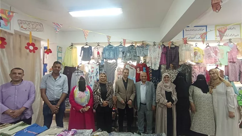 معرض «أهلاً بالعيد» في كفر الشيخ.. 5 آلاف قطعة ملابس وأحذية مجانًا