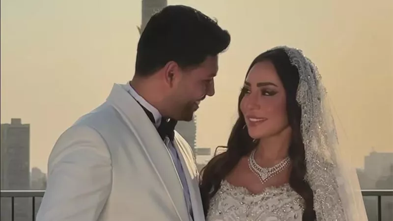 في أجواء عائلية.. زواج محمد شاهين ورشا الظنحاني 