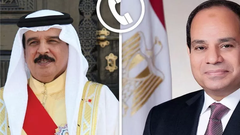 اتصالات هاتفية للرئيس السيسى مع قادة الأردن وإيران والبحرين للتهنئة بعيد الأضحى 