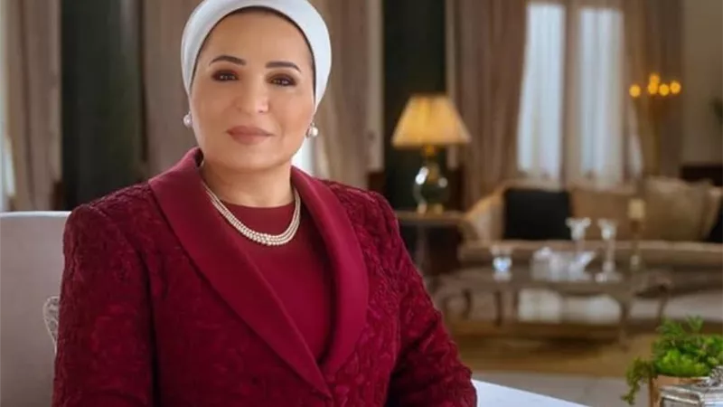 السيدة انتصار السيسي تهنئ الشعب والأمة الإسلامية بالمولد النبوي الشريف