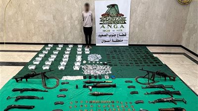 مقتل 5 عناصر الإجرامية وضبط مخدرات بـ20 مليون جنيه في أسوان