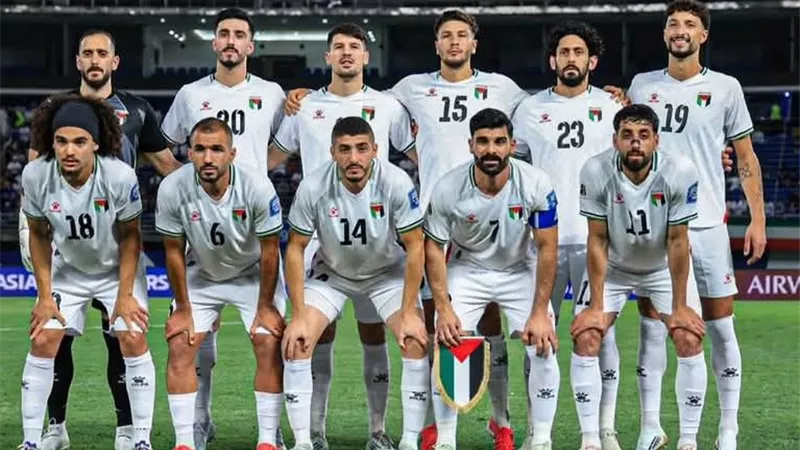 التعادل السلبي يحسم صراع الشوط الأول بين منتخب فلسطين ونظيره العماني