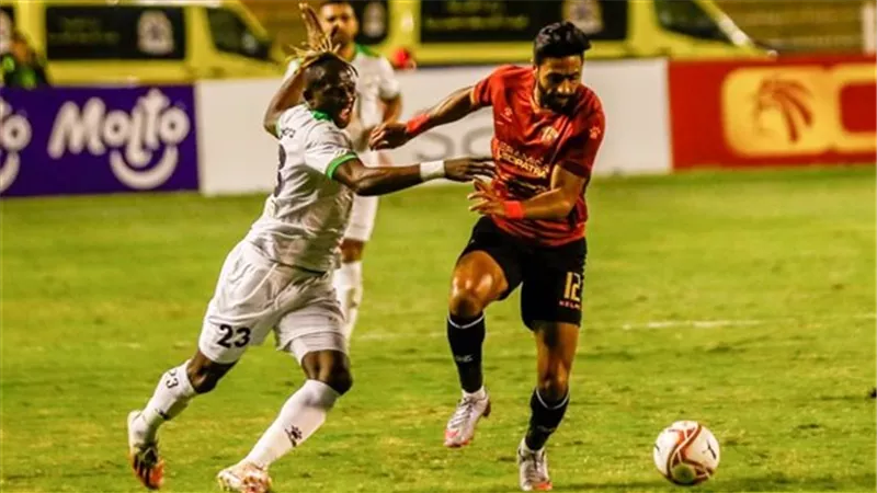 سيراميكا ينهي الشوط الأول بالتقدم على البنك الأهلي بنهائي كأس عاصمة مصر