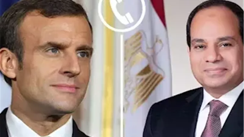 السيسي وماكرون 